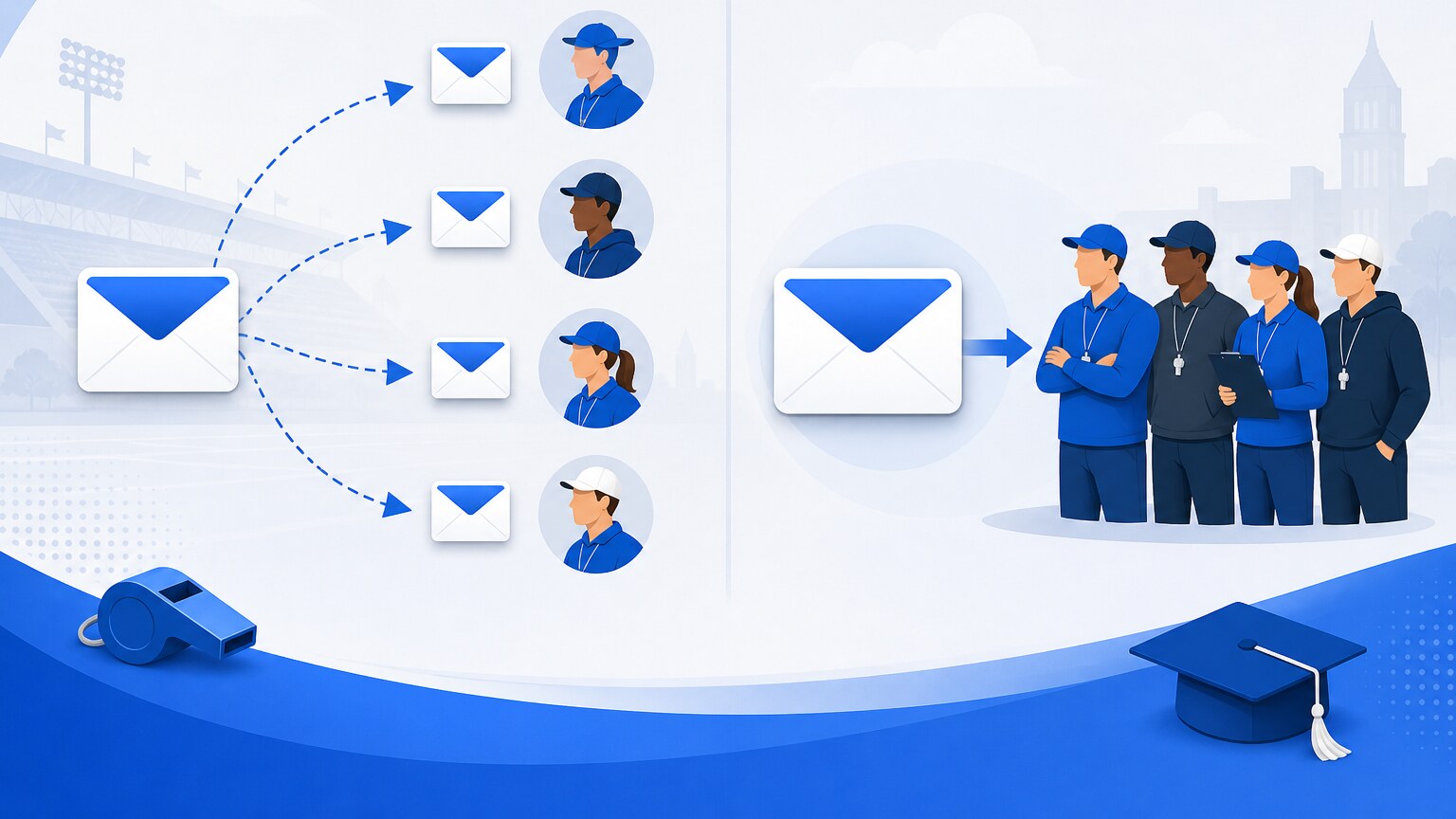 New: Email Coaches Individually — or as a Group